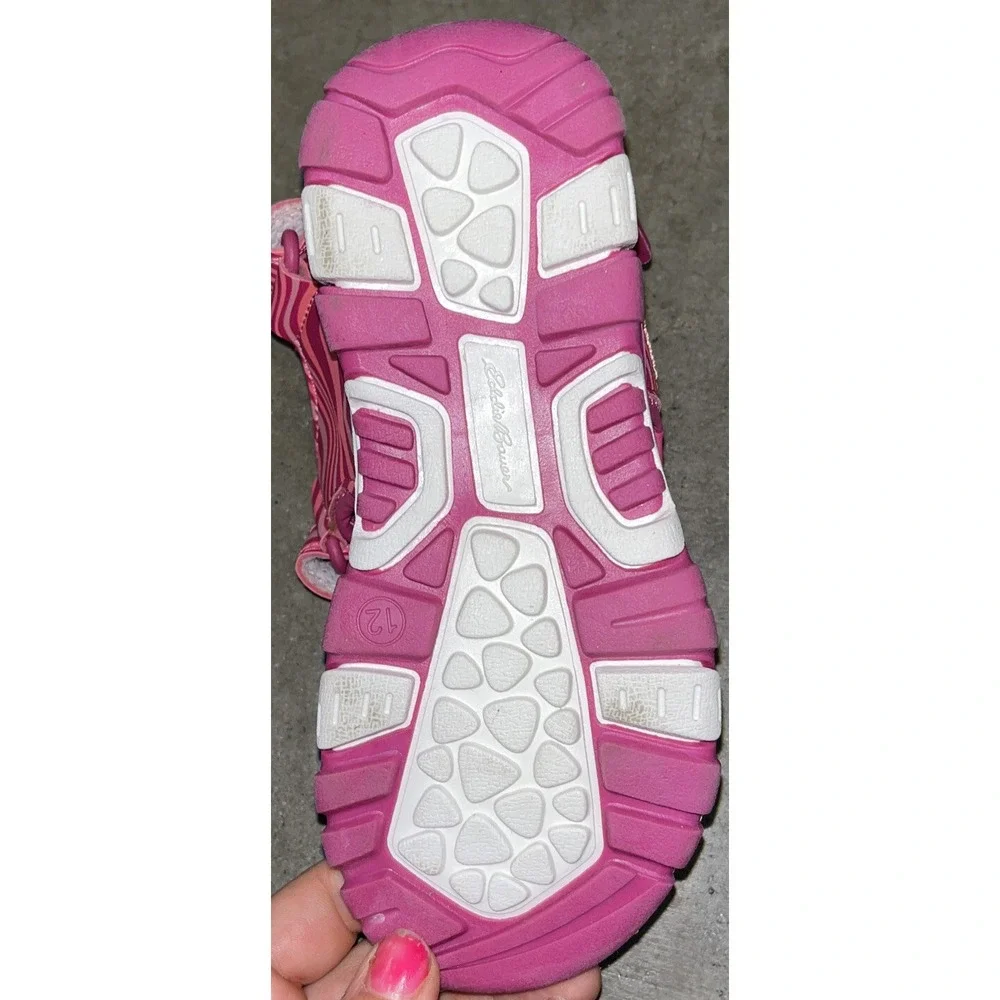 NEW Girls‎ EDDIE BAUER Jordan Pink Sandals Size 12